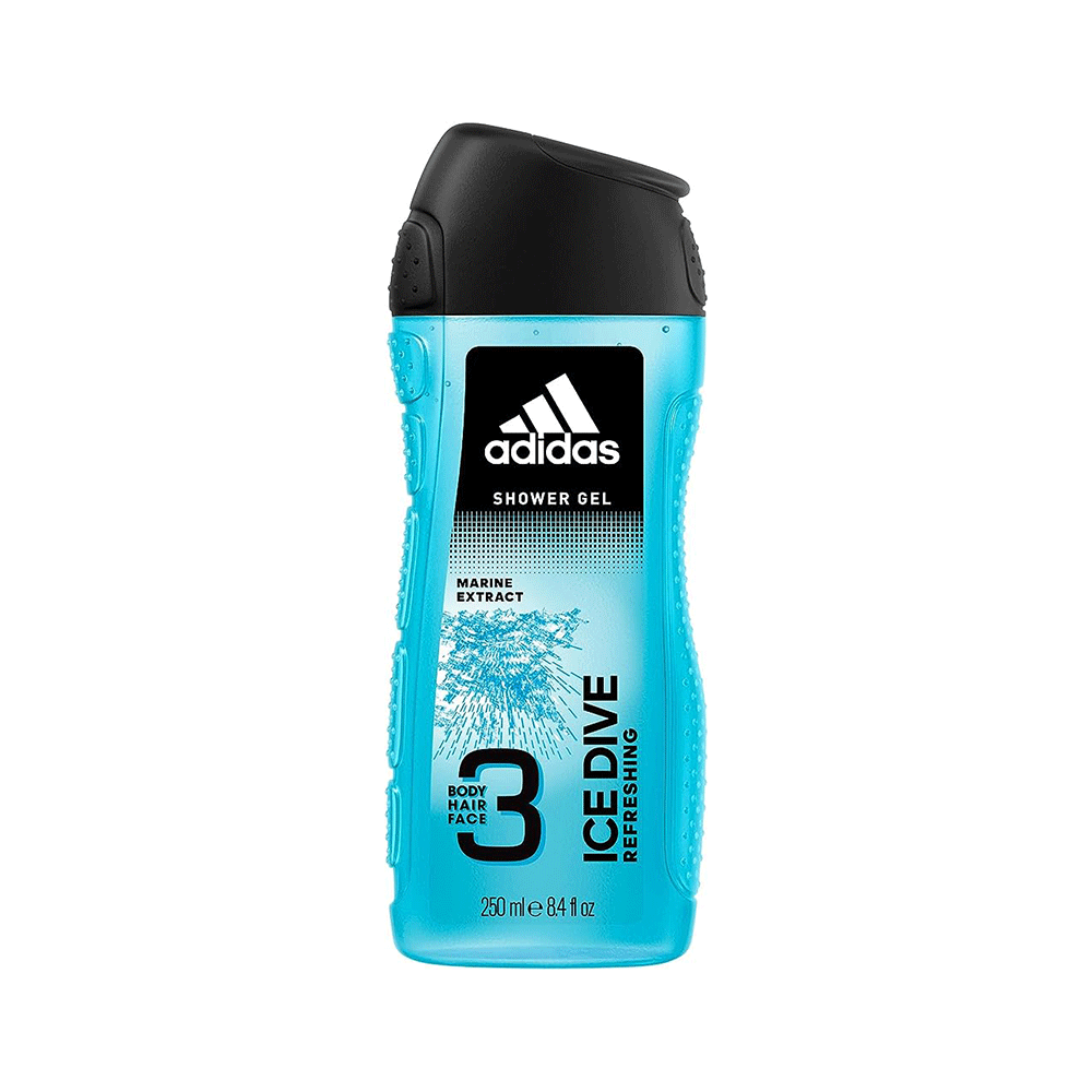 Adidas Shower Gel Marine Extract Ice Dive Refreshing