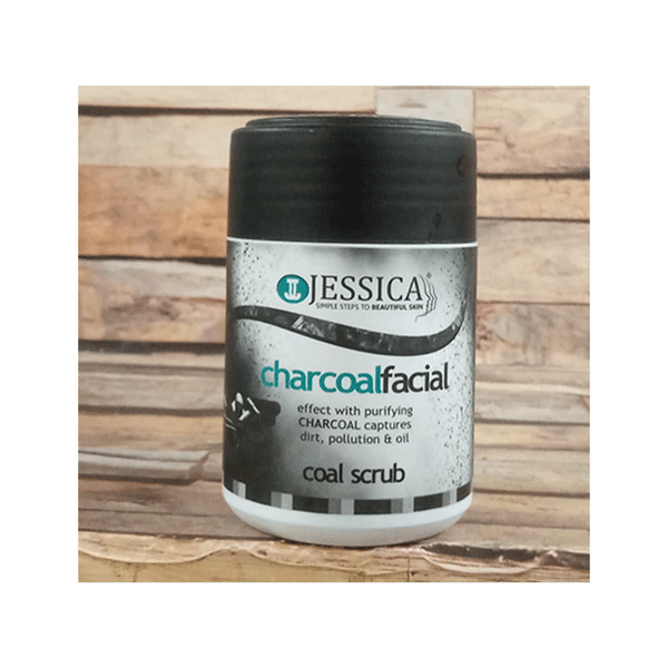 Jessica Charcoal Facial Scrub 230ML