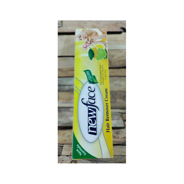 New Face Hair Remover Cream (With Lemon Fragrance)