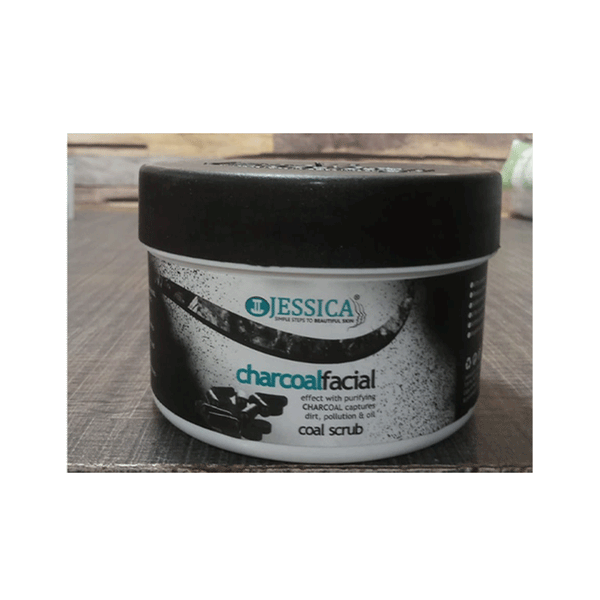 Jessica Charcoal Facial Coal Scrub 500Ml