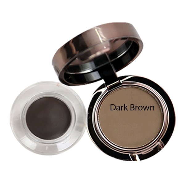 Sweet Face 2 in 1 Eye Brow powder & Eye Liner (Dark Brown)