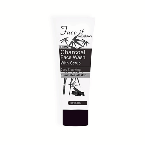 Face It New Charcoal Face Wash With Scrub