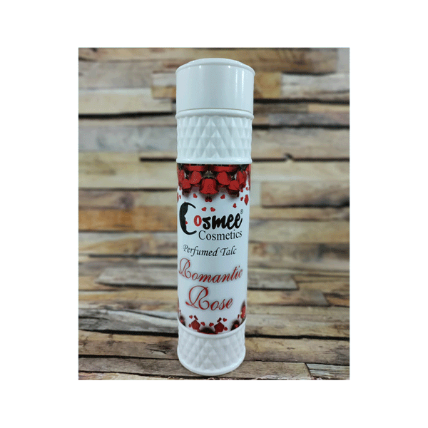 Cosmee Perfumed Talcum Powder (Romantic Rose) 250g