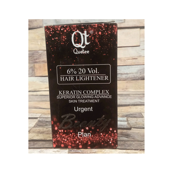 Quetee Hair Lightener Keratin Complex Urgent Beauty Plan