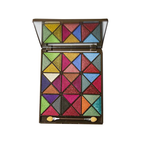 Sweet Face 36 Color Eye Shadow Kit Glam & Shine Velvet (A)