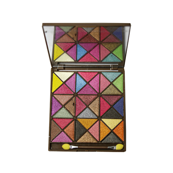 Sweet Face 36 Color Eye Shadow Kit Glam & Shine Velvet (C)