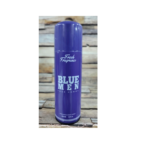 Fresh Fragrance Blue Men Pour Homme Perfumed Body Spray