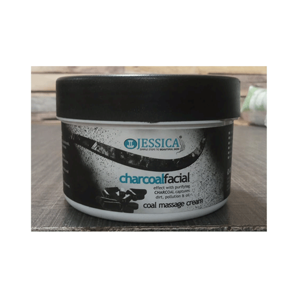 Jessica Charcoal Facial Coal Massage Cream 500Ml