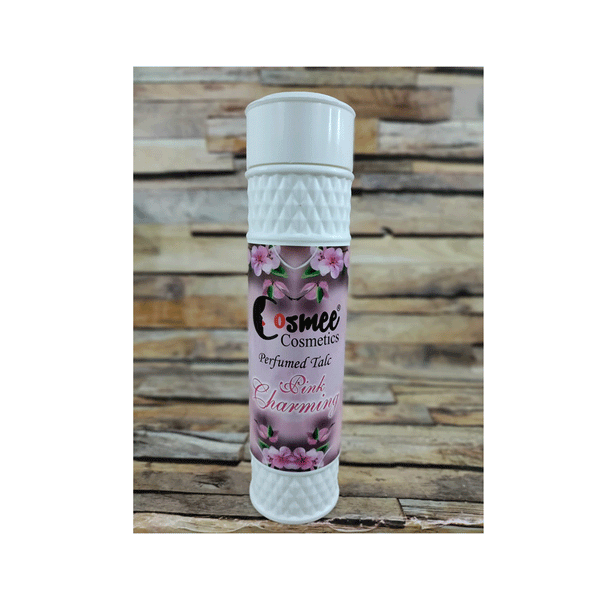 Cosmee Cosmetics Perfumed Talcum Powder (Pink Charming) 250g