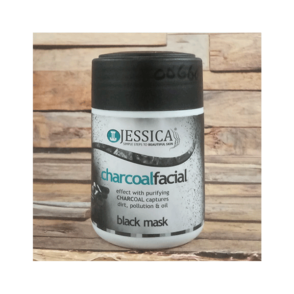 Jessica Charcoal Facial Black Mask 230Ml