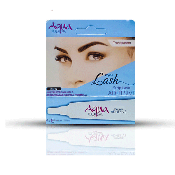 Aqua Color Line Eyes Lash Strip Lash Adhesive (Transparent)
