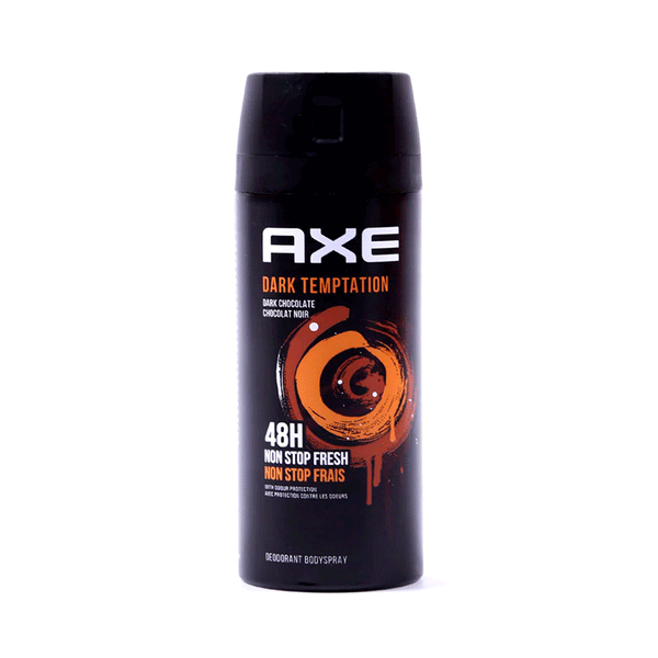 Axe Dark Temptation Dark Chocolate Scent Body Spray 48H Non Stop Fresh 150ML