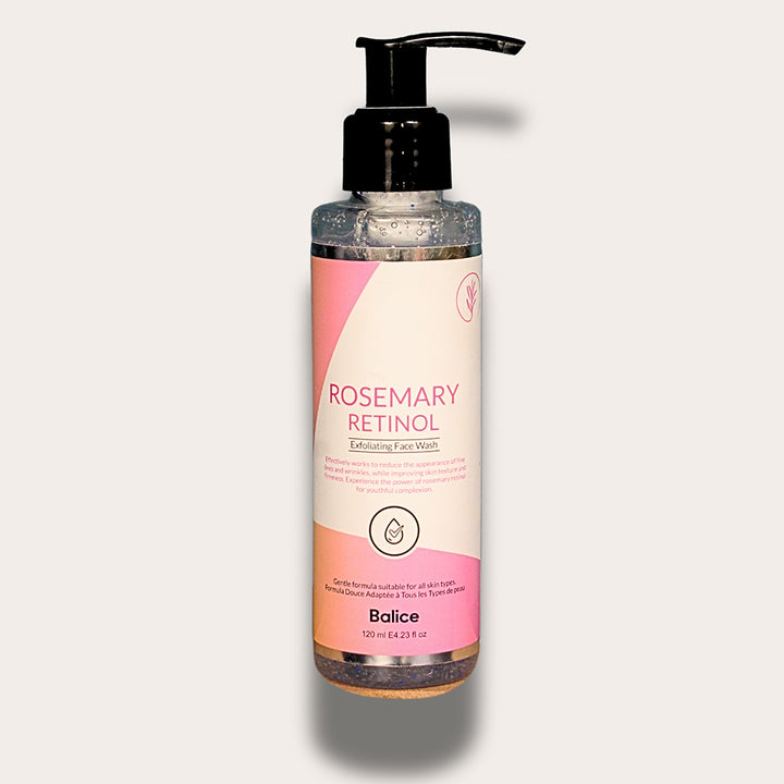 Balice Rosemary Retinol Exfoliating Face Wash 120ml_nuvaripk_pakistan