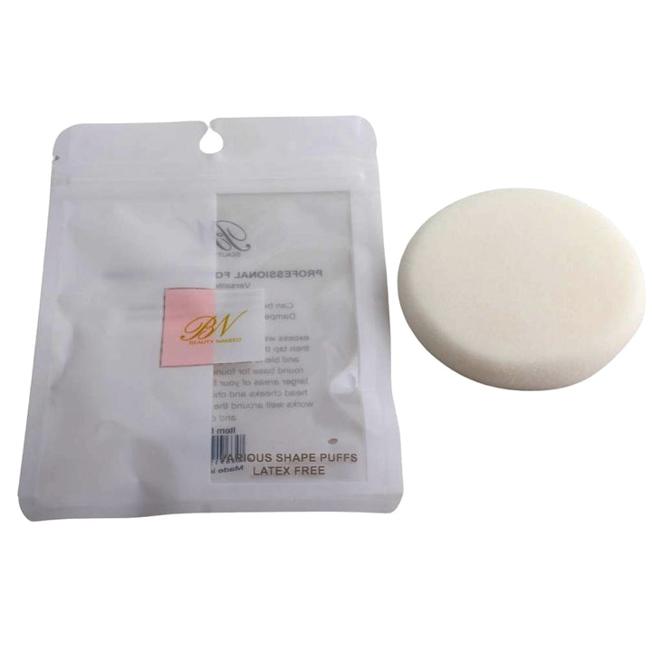 Beauty Nakeed Make-Up Powder Puff (Round)_nuvaripk_pakistan