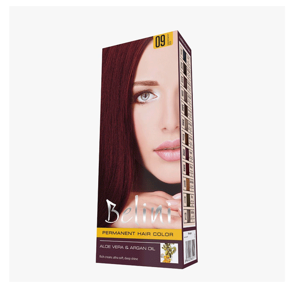 Belini Permanent Hair Color (09-Mahogany 5.5)