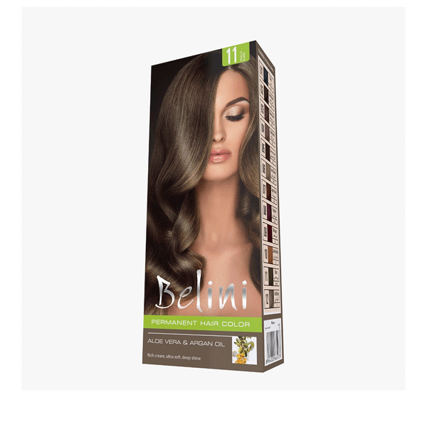 Belini Permanent Hair Color (11-Mocca 6.003)