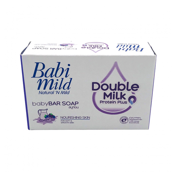 Bibi Mild Double Milk Protein Plus Baby Bar Soap