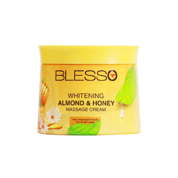 Blesso Whitening Massage Cream Almond & Honey 75m_nuvaripk_pakistan