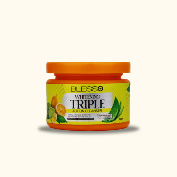 Blesso Whitening Triple Action Cleanser 100g_nuvaripk_pakistan