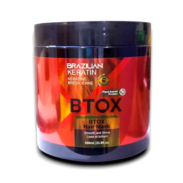 Brazilian Keratin Smooth And Shine Btox Hair Mask 500ml_nuvaripk_pakistan