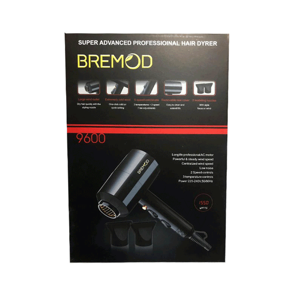 Bremod Super Advance Professional Hair Dryer 9600