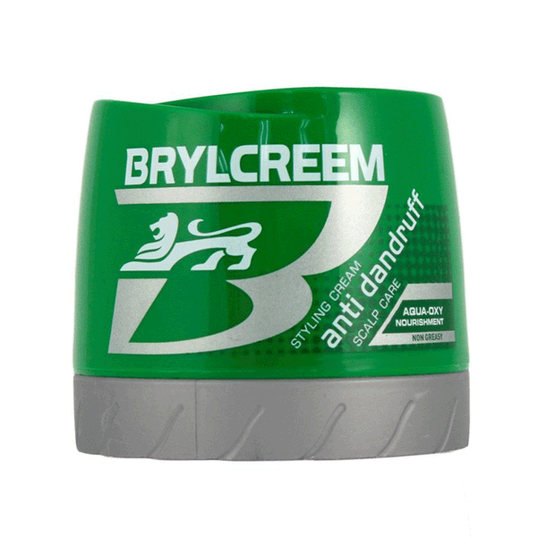 Brylcreem Styling Cream Anti Dandruff Scalp Care Aqua-Oxy Nourishment Non Greasy 125ML