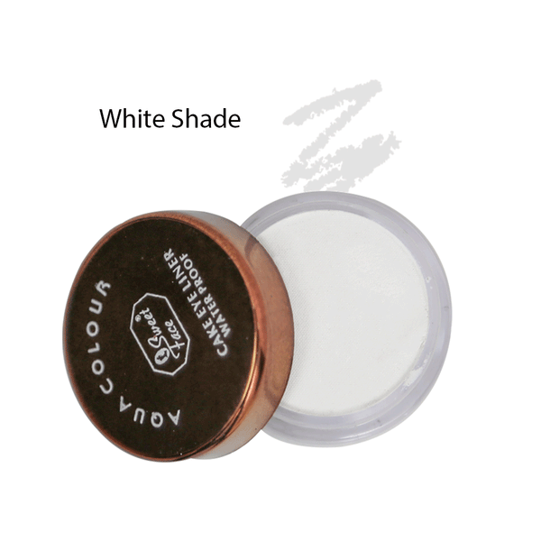 Sweet Face Cake Eye Liner Water Proof & Matt Look (Shade White)