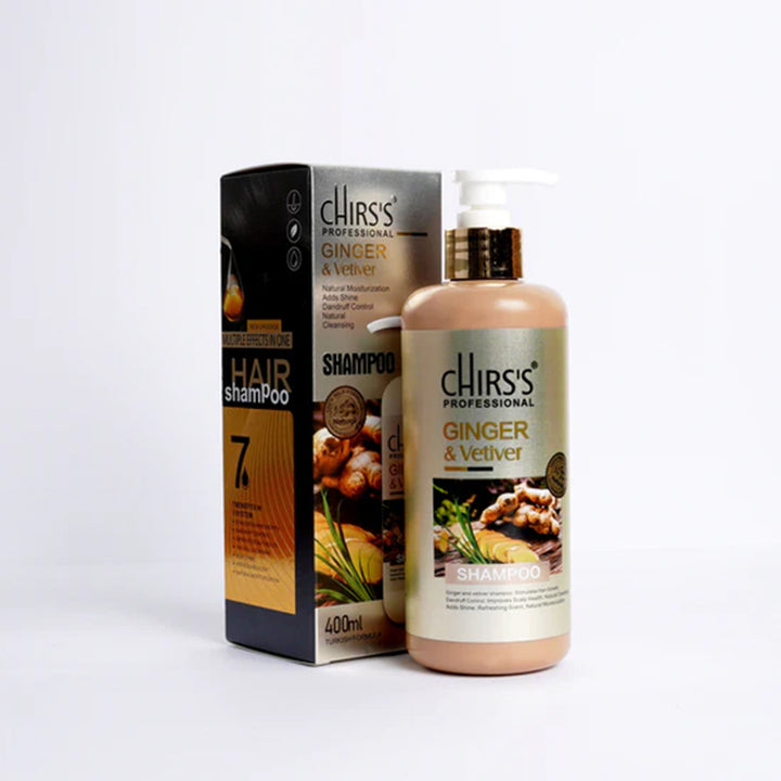 Chirs's Shampoo Ginger And Vitever 400ml_nuvaripk_pakistan