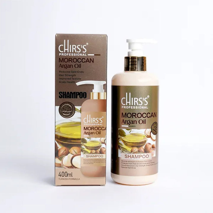Chirs's Shampoo Moroccon Argan Oil 400ml_nuvaripk_pakistan