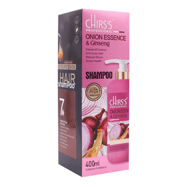 Chirs's Shampoo Onion Essnece And Ginseng 400ml_nuvaripk_pakistan