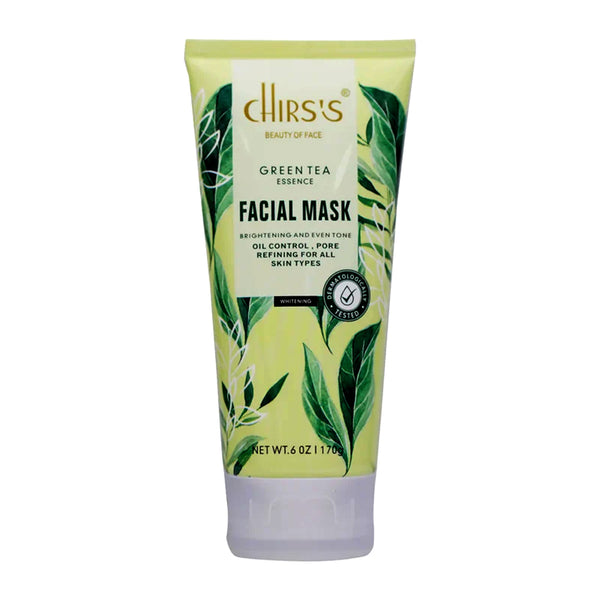 Chirss Green Tea Essence Facial Mask 170g_nuvaripk_pakistan