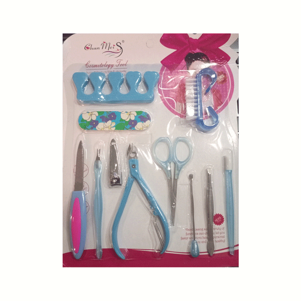 Chun Mei Cosmetology Tool Manicure and Pedicure 11 in 1