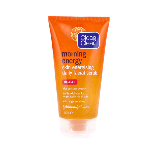 Clean & Clear Morning Energy Skin Energising Daily Facial Scrub 150ML