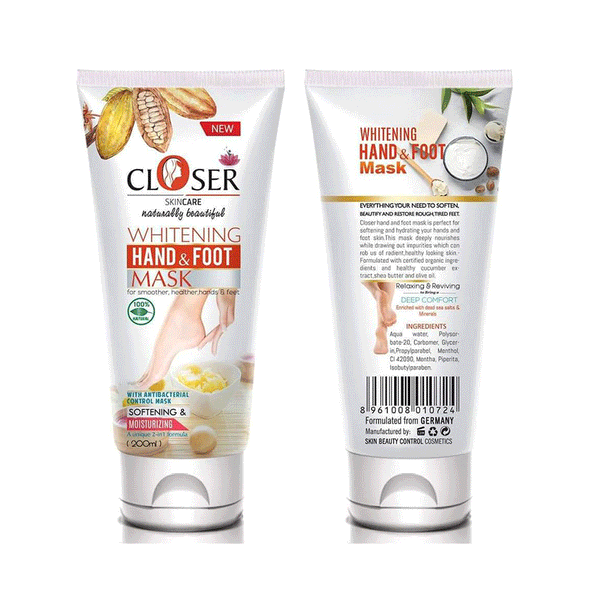 Closer Whitening Hand & Foot Mask 200ML