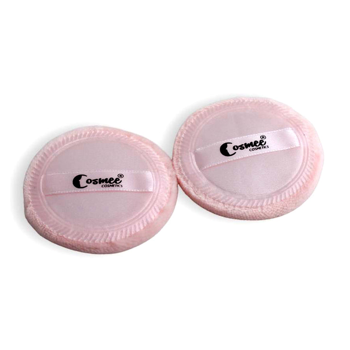 Cosmee Make-Up Powder Puff With Hand Grip Pack Of 2_nuvaripk_pakistan