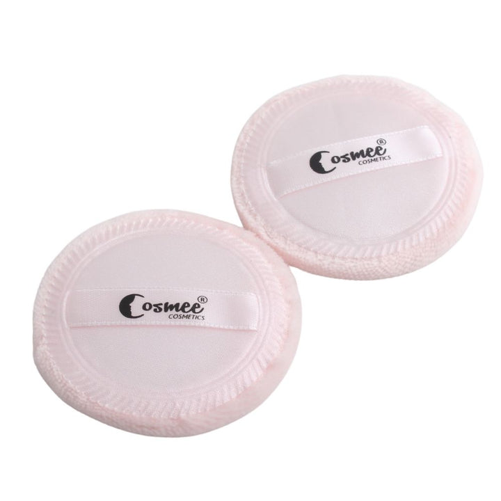 Cosmee Make-Up Powder Puff With Hand Grip Pack Of 2_nuvaripk_pakistan