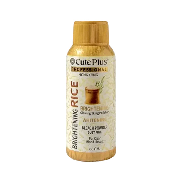 Cute Plus Rice Brightening Bleaching Powder 60g_nuvaripk_pakistan