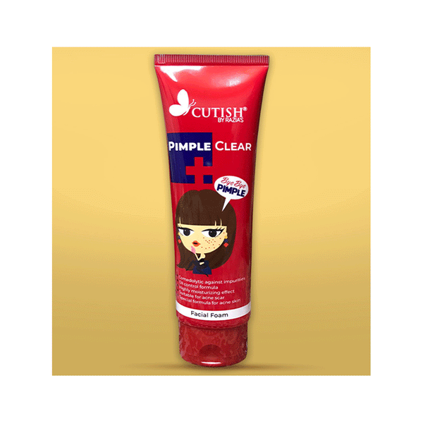 Cutish By Razia`s Pimple Clean Facial Foam