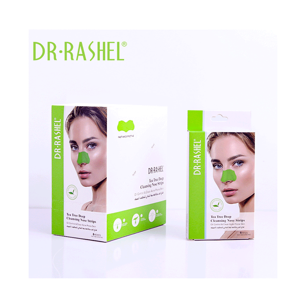 Dr Rashel Tea Tree Deep Cleansing Nose Strips (Pack Of 6)