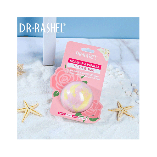 Dr Rashel Vanilla Rosehip Bath Bomb