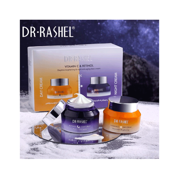 Dr Rashel Vitamin C & Retinol A Daytime Brightening & Night Anti-Aging Face Cream