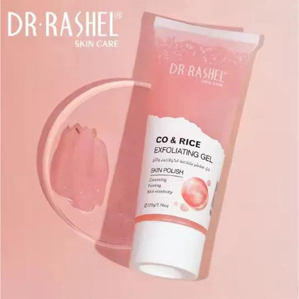 Dr Rashel Collagen & Rice Exfoliating Gel 220g_nuvaripk_pakistan