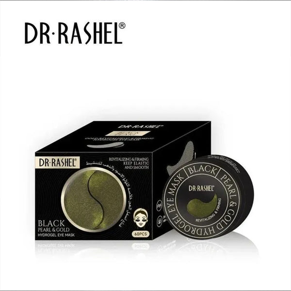 Dr Rashel Gold Black Pearl Revitalizing & Firming Hydrogel Eye Mask - Pack of 60pcs_nuvaripk_pakistan