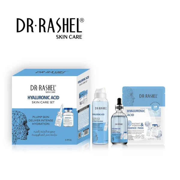 Dr Rashel Hyaluronic Acid Instant Hydration Skin Cleansing Set - 3pcs/set_nuvaripk_pakistan