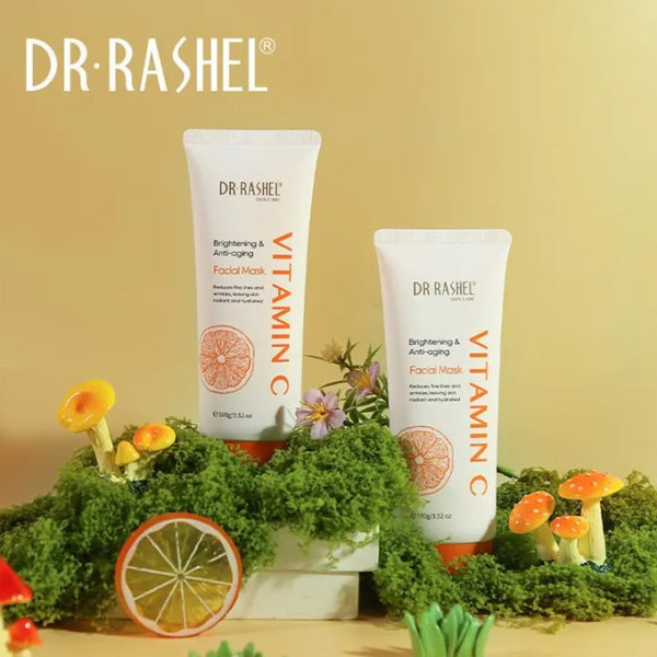 Dr Rashel Vitamin C Brightening & Anti- Aging Facial Mask 100g_nuvaripk_pakistan