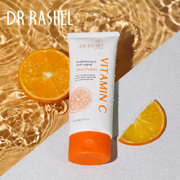 Dr Rashel Vitamin C Brightening & Anti- Aging Skin Polish 100g_nuvaripk_pakistan