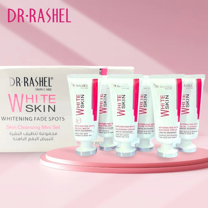 Dr Rashel Whitening Fade  Spots Skin Cleansing Mini Set - Pack of 6pcs/mini set_nuvaripk_pakistan