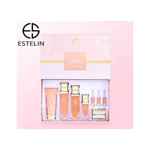 Estelin Cherry Blossoms Micro-Nutritive Skin Care Kit 8 pcs/set