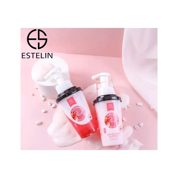 Estelin Peach Shower Mousse 370ml