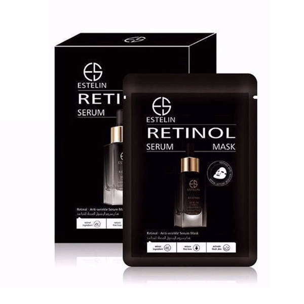 Estelin Retinol Anti-Wrinkle Serum Mask 10pcs/packs